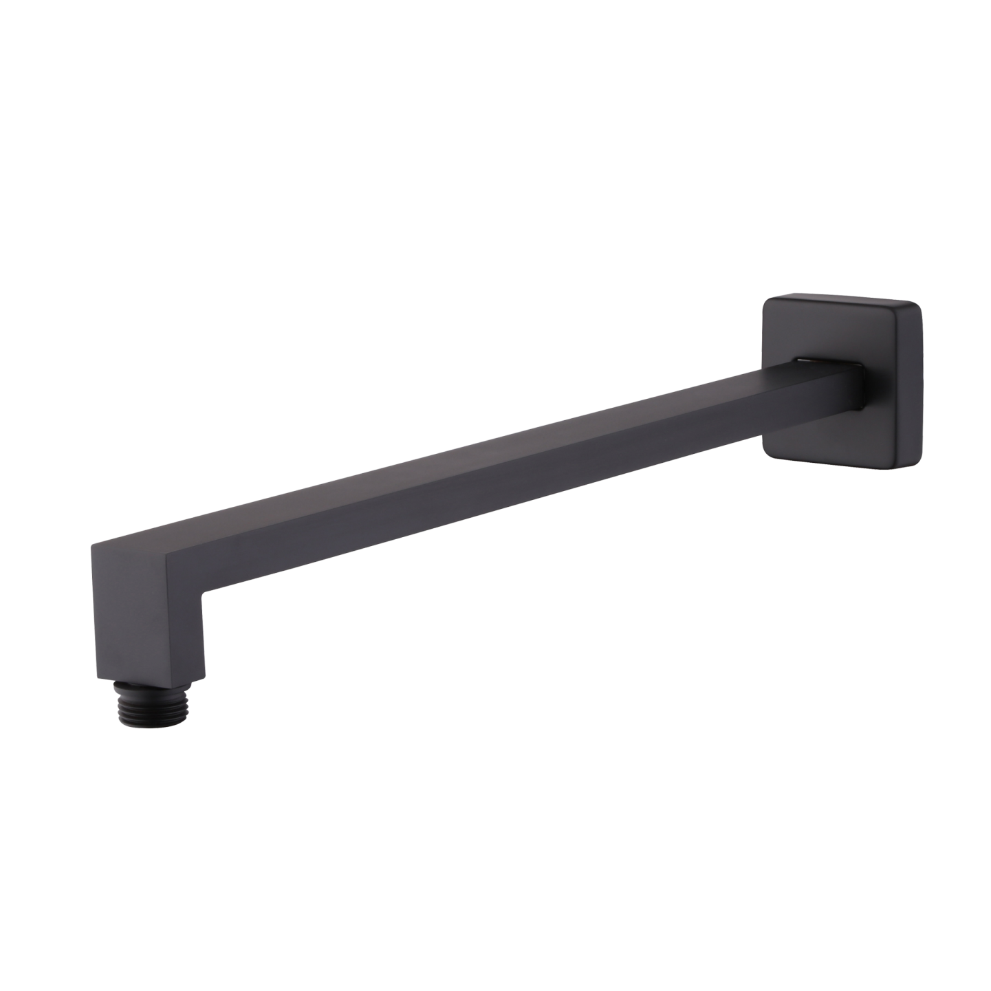 Oliveri Monaco Wall Mounted Shower Arm Matte Black