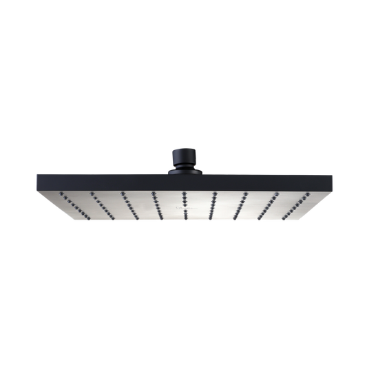 Oliveri Monaco Shower Rose 250mm Matte Black