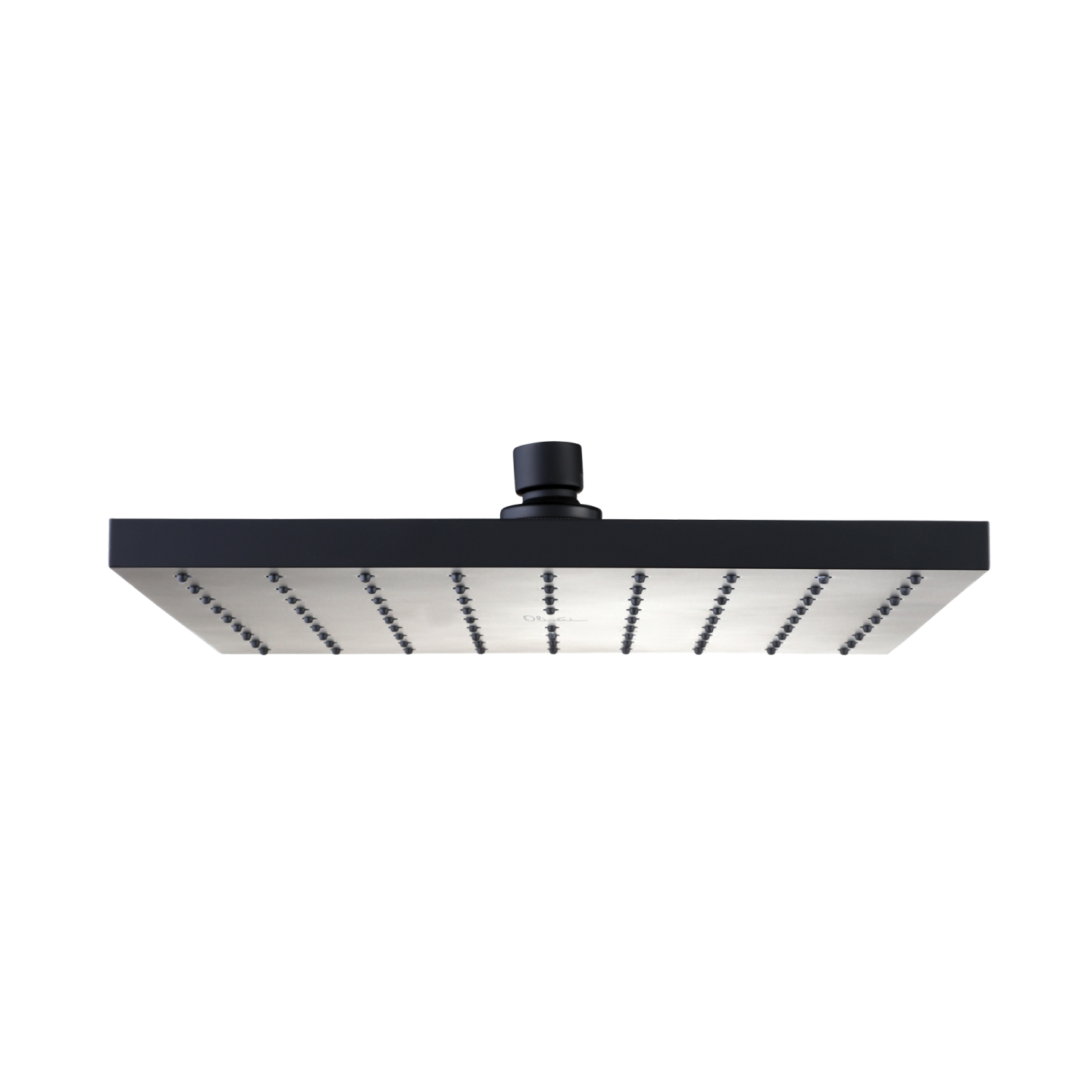 Oliveri Monaco Shower Rose 250mm Matte Black