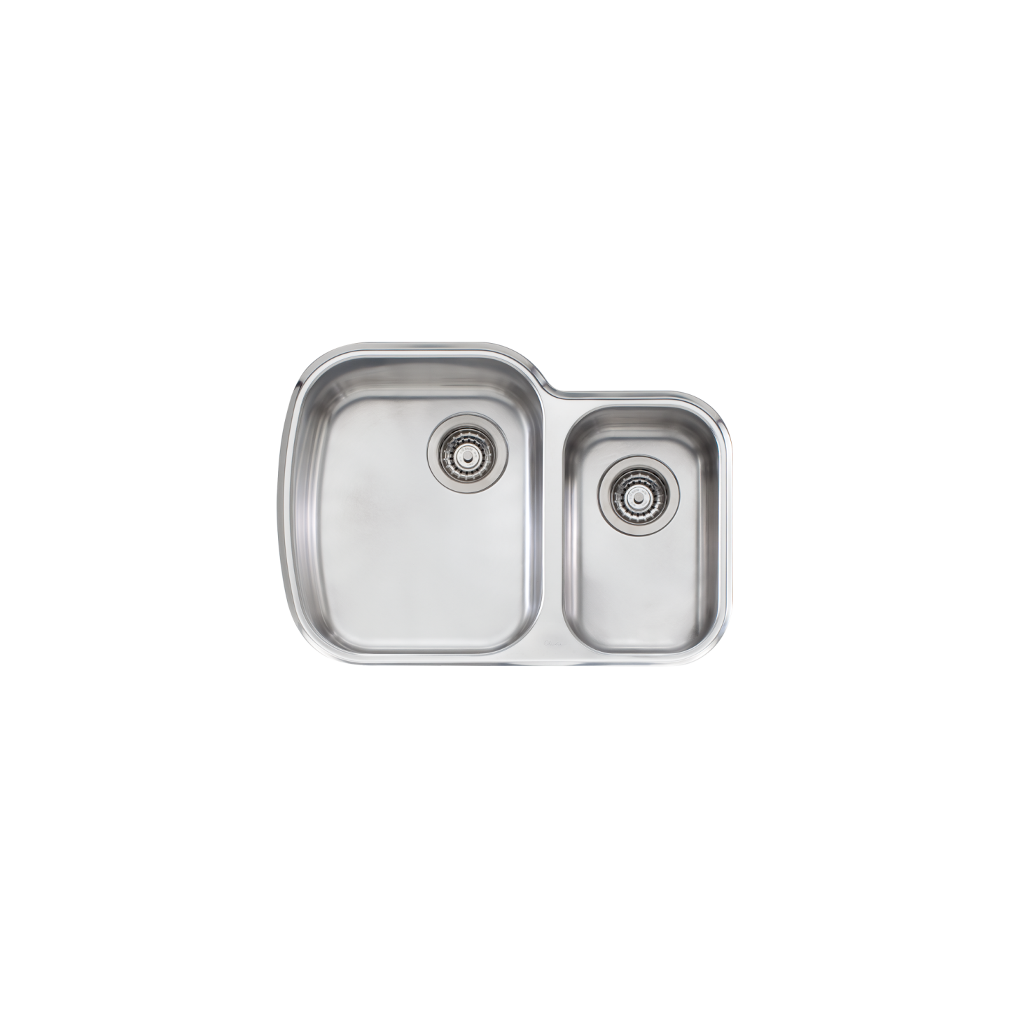 Oliveri Monet 1 And 1/2 Bowl Left Undermount Sink Stainless Steel
