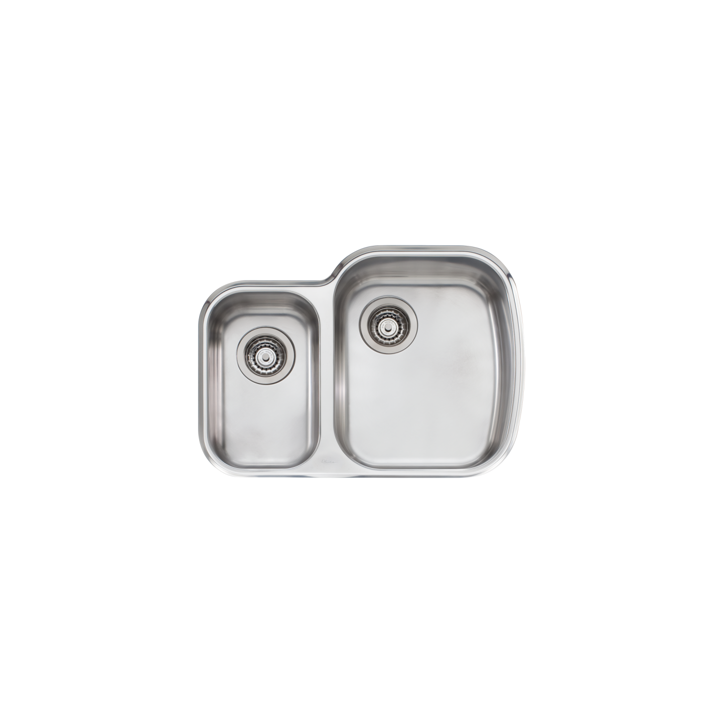 Oliveri Monet 1 And 1/2 Bowl Right Undermount Sink Stainless Steel