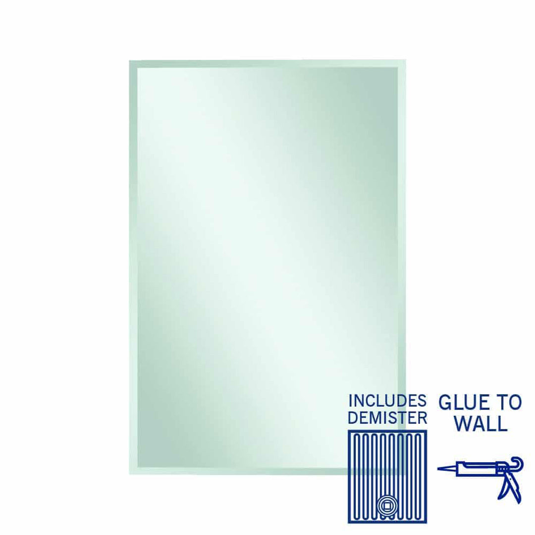 Thermogroup Montana Rectangle 25mm Bevel Edge Mirror