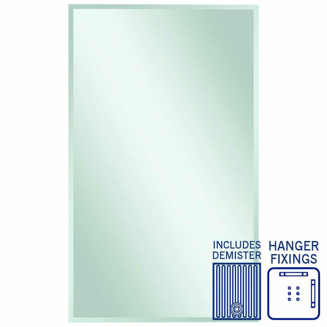 Thermogroup Montana Rectangle 25mm Bevel Edge Mirror