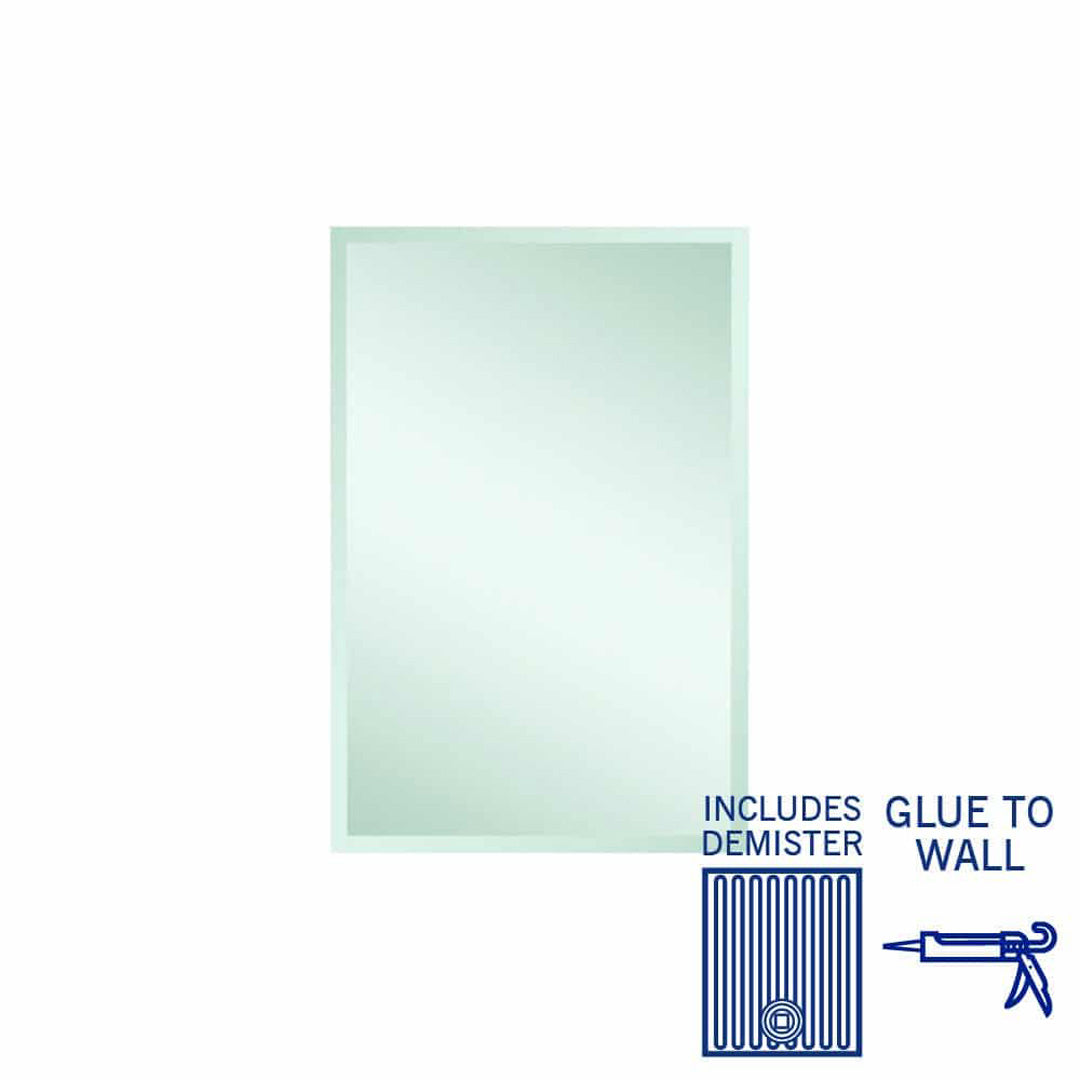 Thermogroup Montana Rectangle 25mm Bevel Edge Mirror