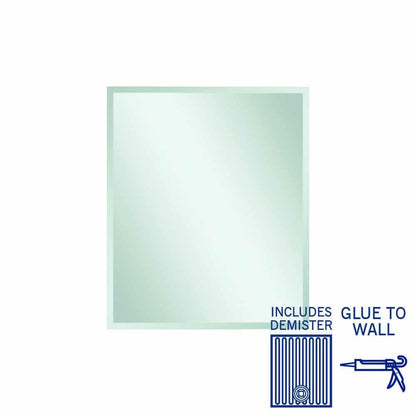 Thermogroup Montana Rectangle 25mm Bevel Edge Mirror