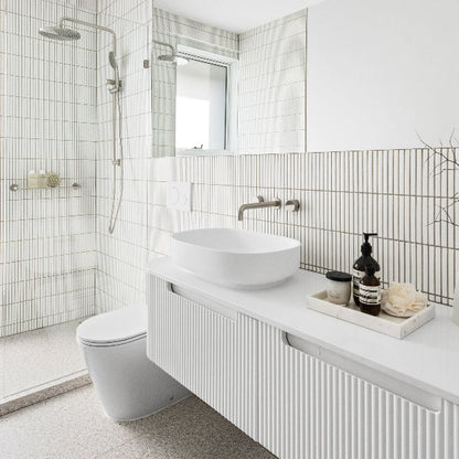 Nero Kara NR211707a217BN  Wall Basin/Bath Set 217mm