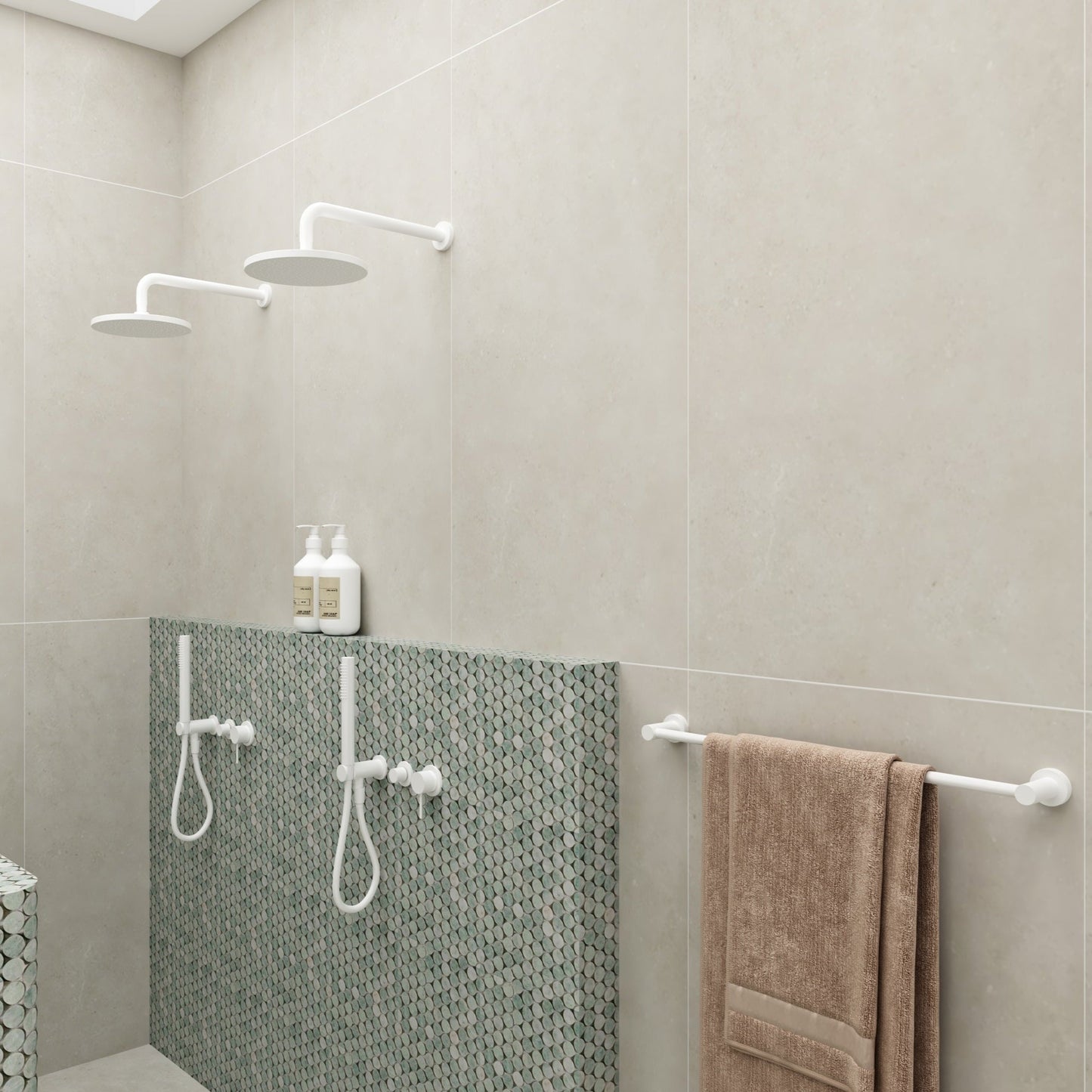 Nero Mecca Shower Mixer with Horizontal 2 Way Diverter