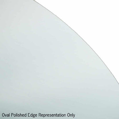 Thermogroup Cody Polished Edge Oval Mirror