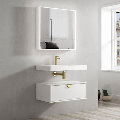 Otti Moonlight  Wall Hung Vanity Cabinet 750mm
