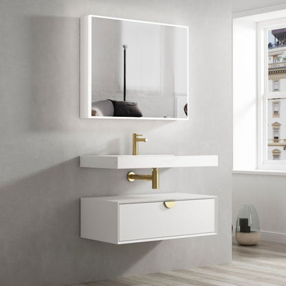Otti Moonlight  Wall Hung Vanity Cabinet 900mm