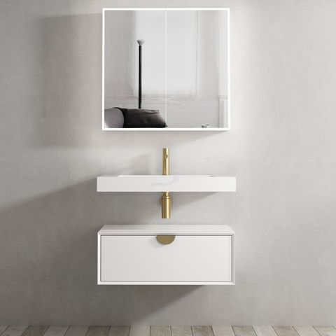 Otti Moonlight  Wall Hung Vanity Cabinet 750mm