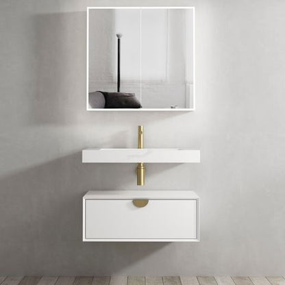 Otti Moonlight  Wall Hung Vanity Cabinet 750mm
