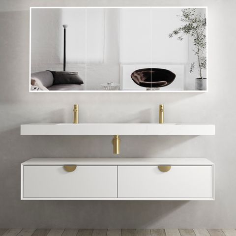 Otti Moonlight  Wall hung Vanity Cabinet 1500mm