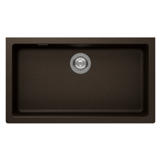Schock Signus Large Single Bowl Undermount Bronze