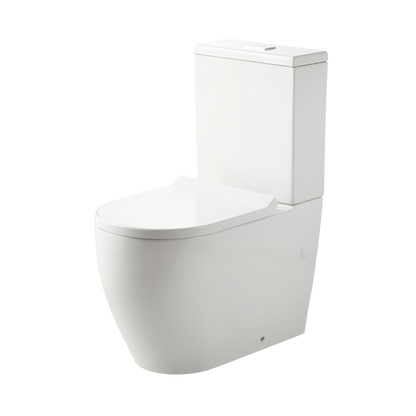 Oliveri Naples Back To Wall Toilet Suite White