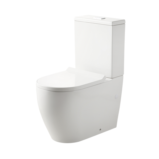 Oliveri Naples Back To Wall Toilet Suite White