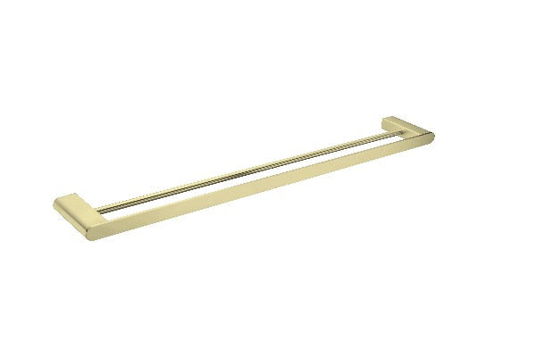 Nero Bianca Double Towel Rail 800mm Brushed  / NR9030dBG