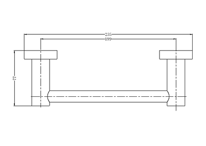 Nero Mecca Hand Towel Rail  / NR1980aMW