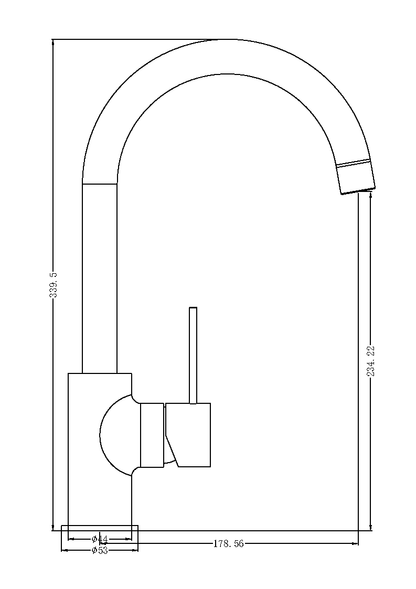 Nero Mecca Sink Mixer