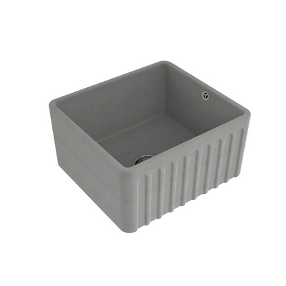 Turner Hastings Novi 50 x 46 Fireclay Butler Sink Includes Overflow