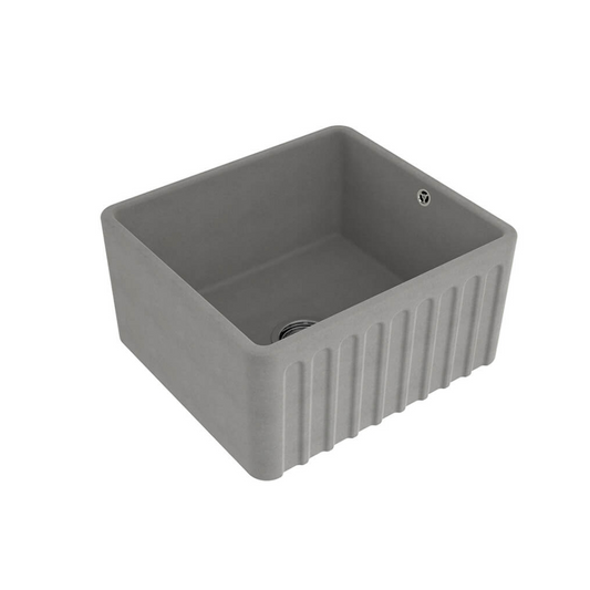 Turner Hastings Novi 50 x 46 Fireclay Butler Sink Includes Overflow