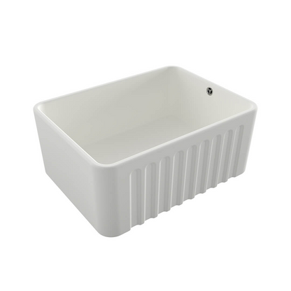 Turner Hastings Novi 60 x 46 Fireclay Butler Sink Includes Overflow