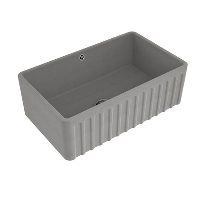 Turner Hastings Novi 75 x 46 Fireclay Butler Sink Includes Overflow