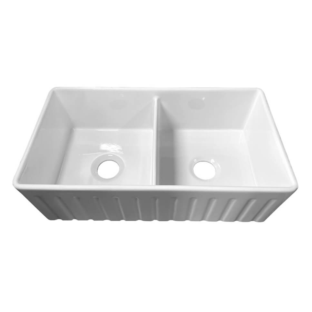 Turner Hastings Novi 84 Fine Fireclay Farmhouse Butler Sink