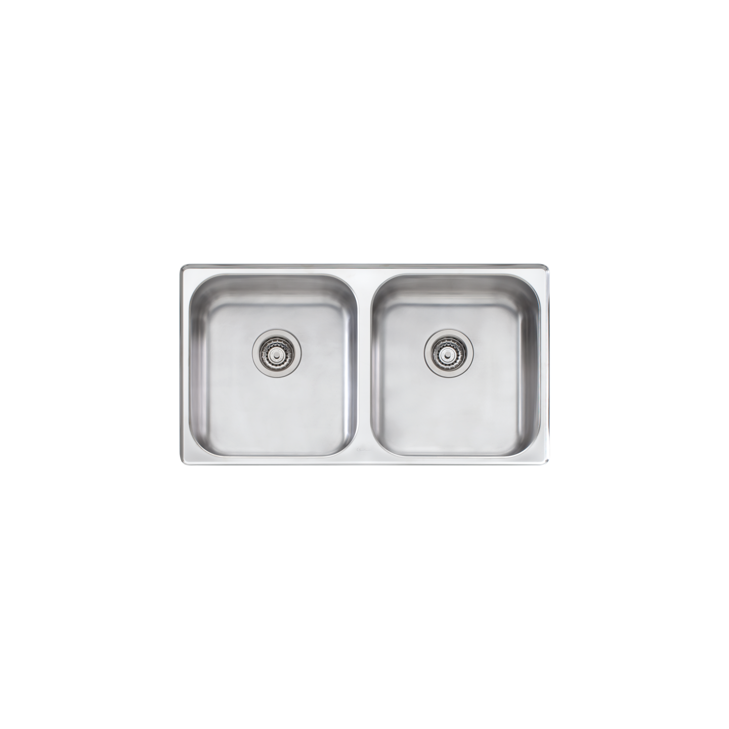 Oliveri Nu-Petite Double Bowl Undermount Sink Stainless Steel
