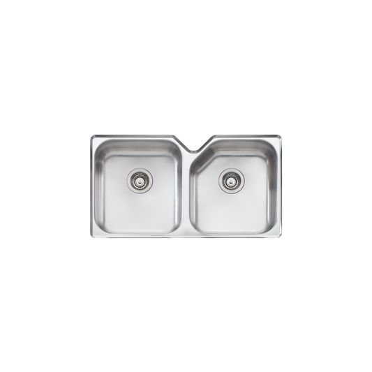 Oliveri Nu-Petite Main And 5-Side Bowl Undermount Sink Stainless Steel