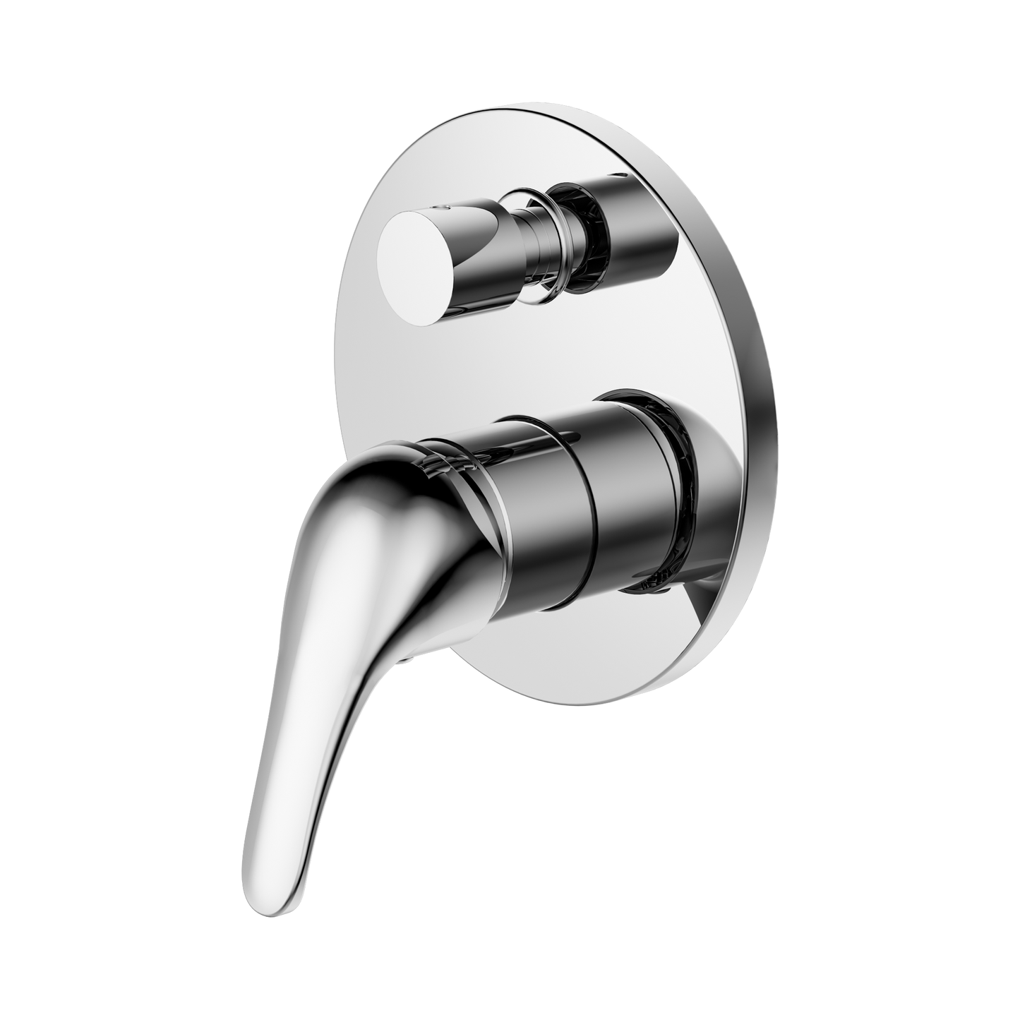 Classic Shower Mixer With Diverter Chrome