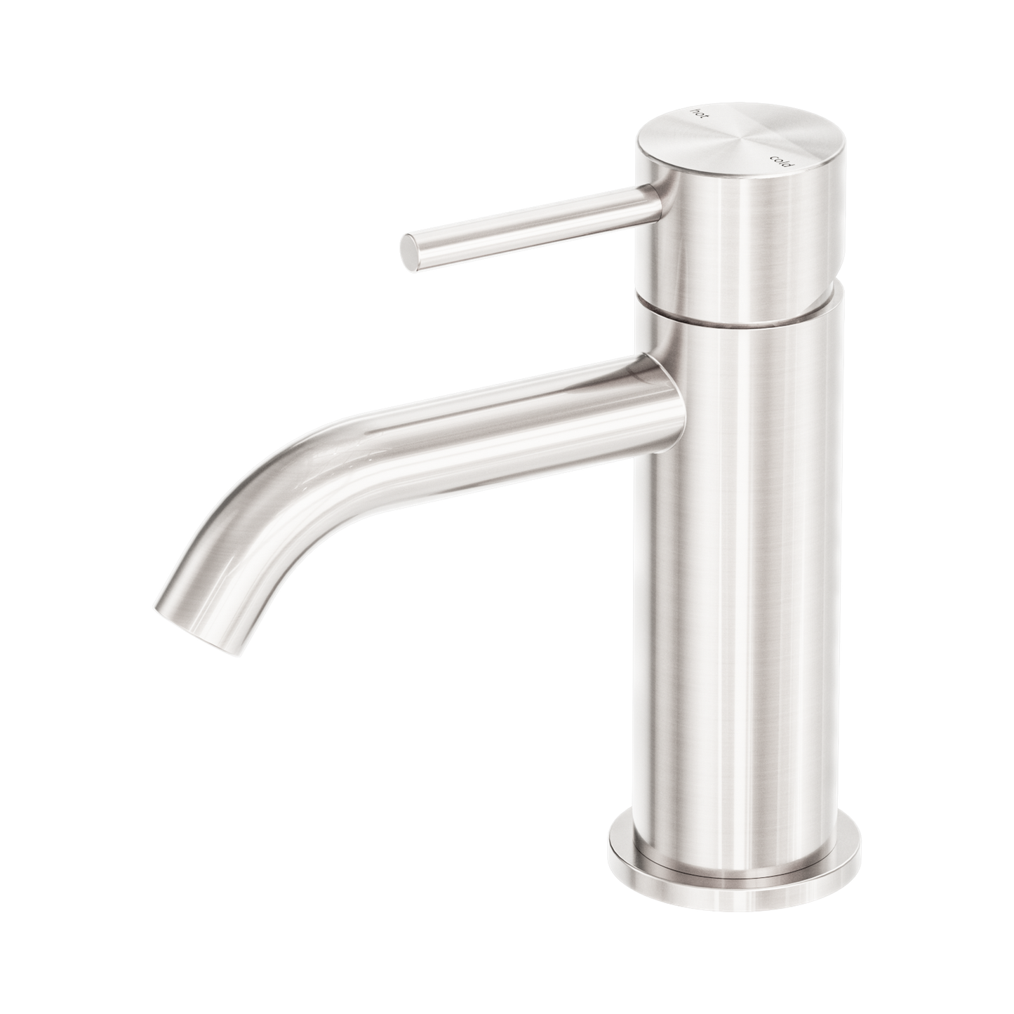 Zen SS316L Basin Mixer Brushed Nickel