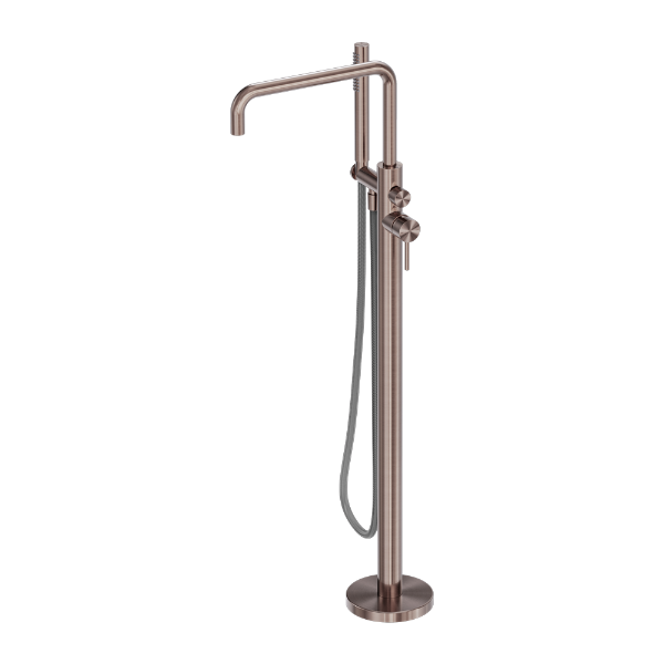 Zen SS316L Freestanding Bath Mixer With Outdoor Shower Hose  NR162203a01BZ