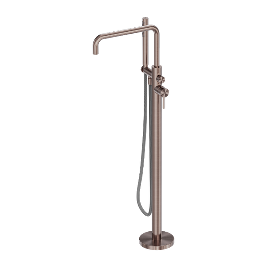Zen SS316L Freestanding Bath Mixer With Outdoor Shower Hose  NR162203a01BZ