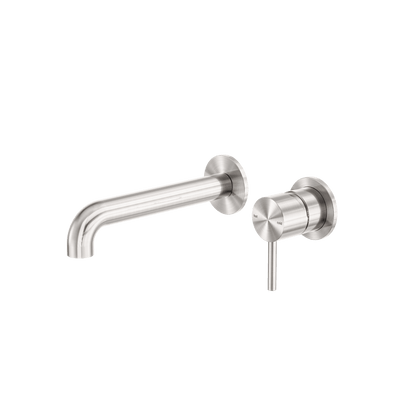 Zen SS 316L Wall Basin/Bath Mixer Separate Back Plate 185MM Spout - Reno Spares