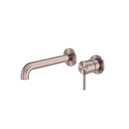 Zen SS 316L Wall Basin/Bath Mixer Separate Back Plate 185MM Spout - Reno Spares