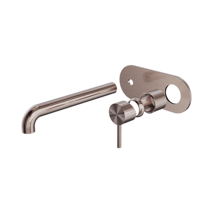 Zen SS316L Wall Basin/Bath Mixer 230mm Spout Trim Kits Only