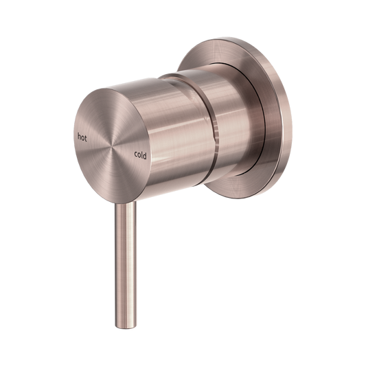 Zen SS316L Shower Mixer Brushed Bronze