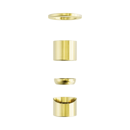 Zen SS316L Shower Mixer Trim Kits Only Brushed Gold