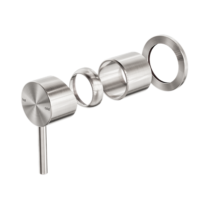 Zen SS316L Shower Mixer Trim Kits Only Brushed Nickel