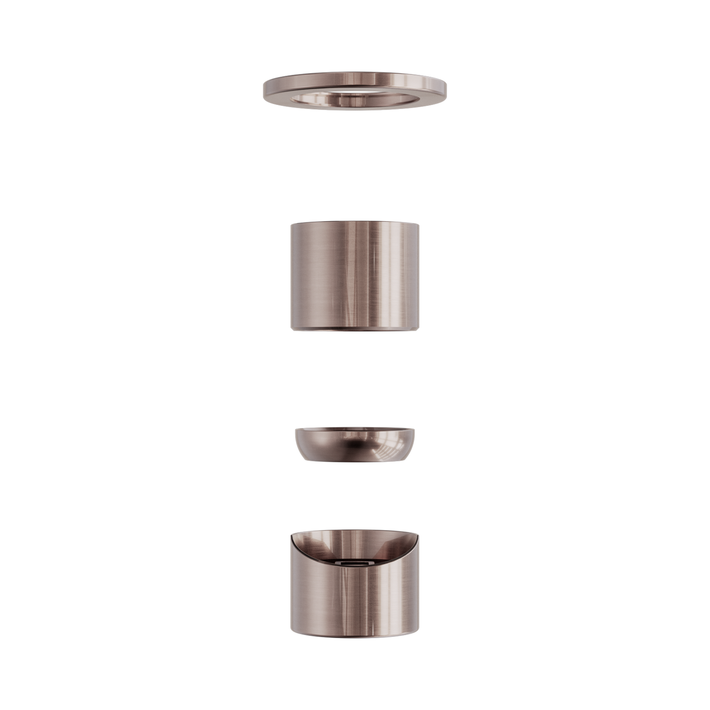 Zen SS316L Shower Mixer Trim Kits Only Brushed Bronze