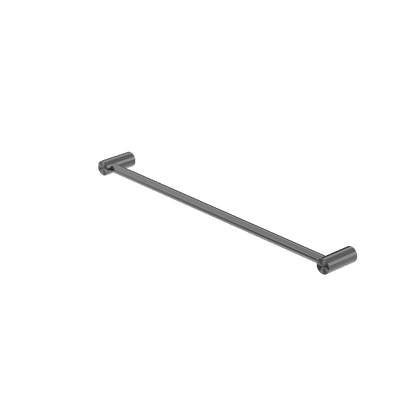Nero Zen SS316L Single Towel Rail 600mm Graphite NR1624GR