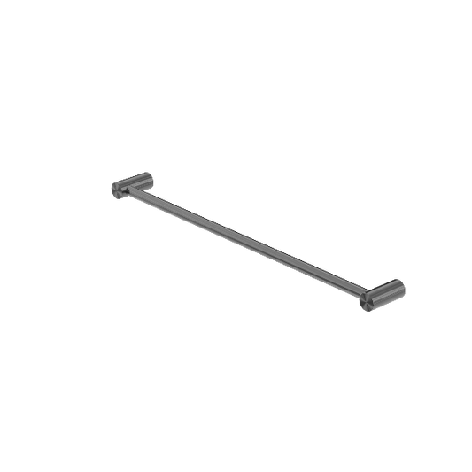 Nero Zen SS316L Single Towel Rail 600mm Graphite NR1624GR