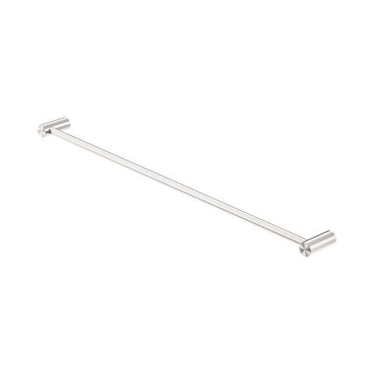 Zen SS316L Single Towel Rail 800mm Brushed Nickel