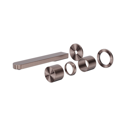 Pure SS316L Progressive Wall Basin/Bath Mixer Separate Back Plate Trim Kits Only