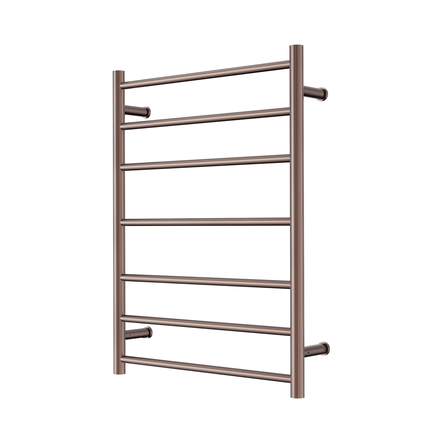 Mecca 240V 7 Bar Heated Towel Ladder Brushed Bronze