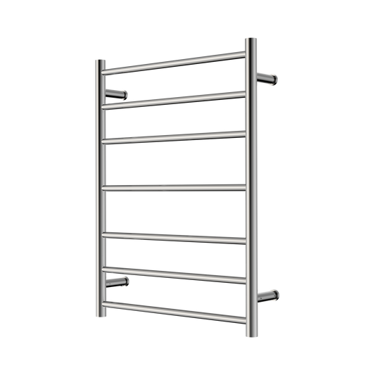 Mecca 240V 7 Bar Heated Towel Ladder Chrome
