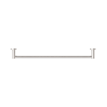 Mecca Single Towel Rail 600mm Brushed Nickel