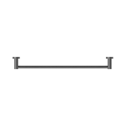 Mecca Single Towel Rail 600mm Gun Metal