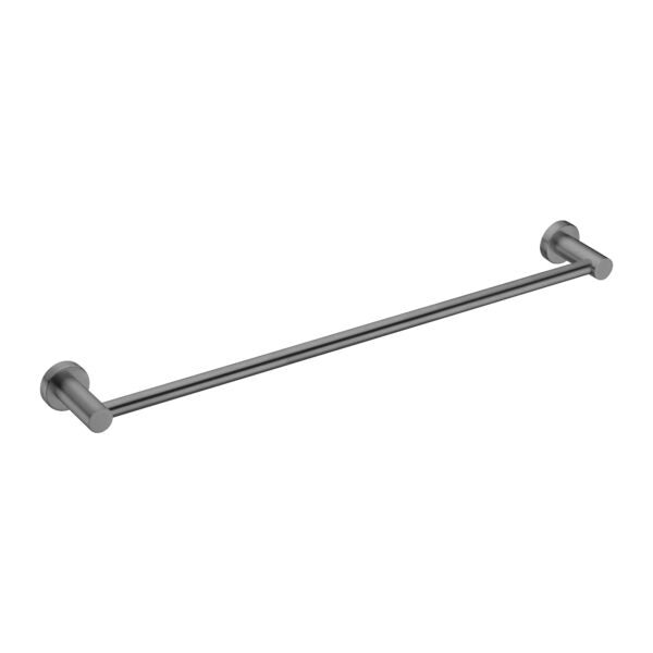 Nero Mecca Single Towel Rail 600mm  Grey / NR1924GM